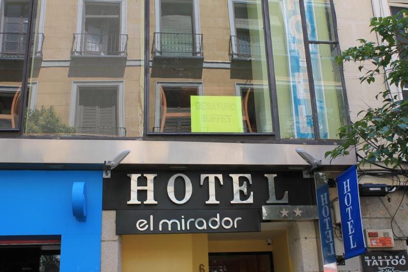 Hotel Mirador Puerta Del Sol Мадрид Екстериор снимка